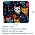 thumbnail image 5 of Cat Square Gaming Mouse Pad, 8.3x9.8 Inch Non-Slip Rubber Bottom Printed Mousepad for Office and Gaming, 5 of 6