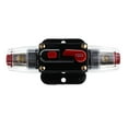 thumbnail image 1 of ziyahi DC 12V-24V Car Audio Inline Manual Reset Circuit Breaker Fuse Switch 100AMP, 1 of 9