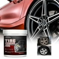 thumbnail image 5 of 50% Off Clear! Skegnu Car Tire Refurbishment Black And Bright Coating Paste Tire Wax Darkening Gloss Bright Decontamination Cleaner Motorcycle Tire Bright 100g Deal for Days, 5 of 9