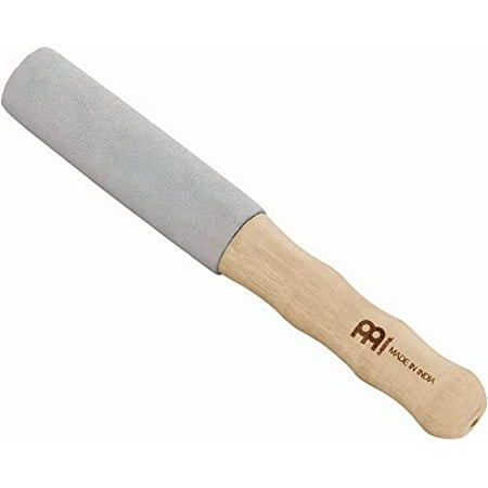Meinl Sonic Energy Singing Bowl Resonant Mallet Striker, Leather Finish with Wood Body 鈥?Made in India 鈥?for Meditation and Sound Healing Therapy (SB-RM-LE)