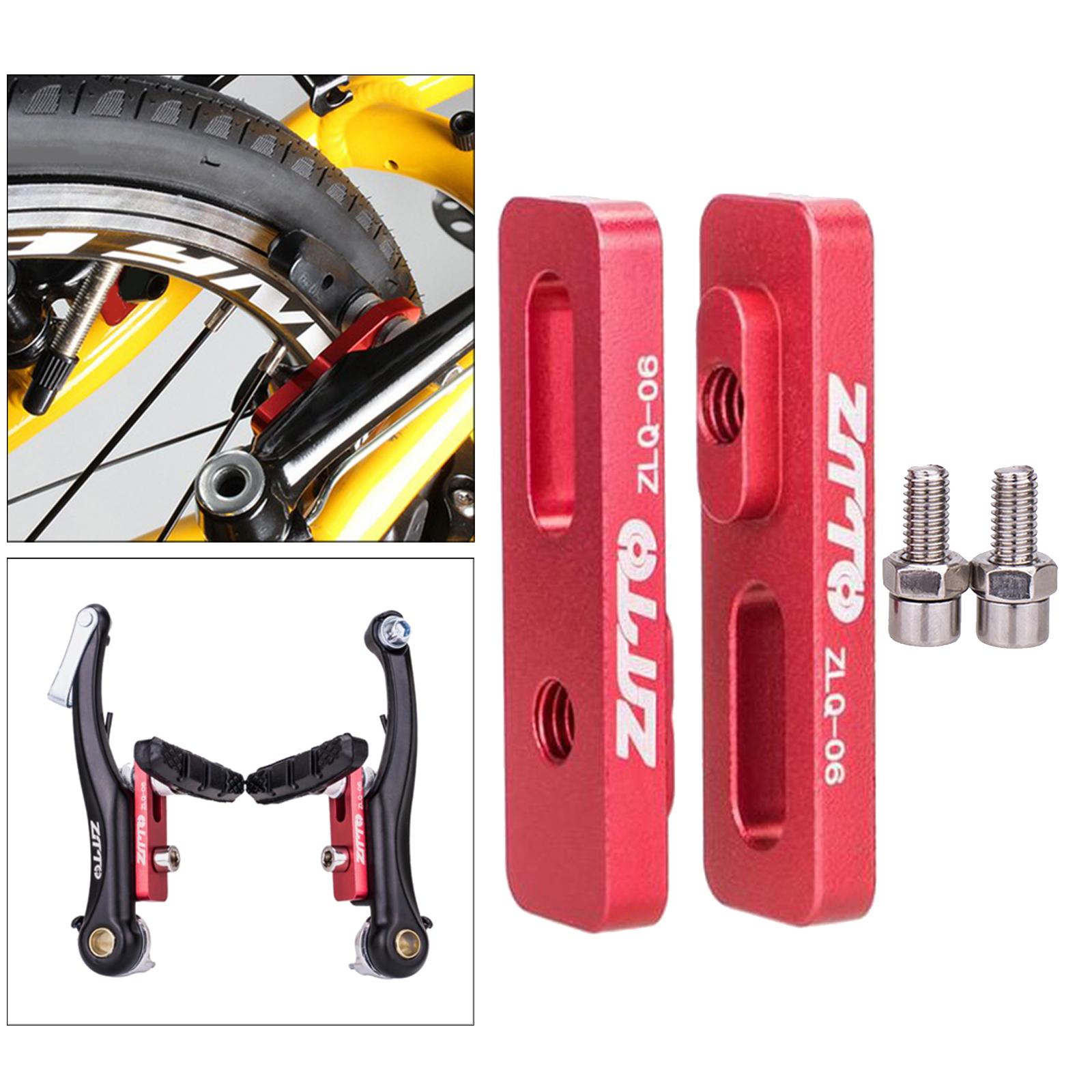 Convertisseur Taille Roue 406 451 Adaptateur De Frein V Outbit Pour Vélo - Conversion De 406 à 451/14 à 16 Pouces, Alliage Aluminium, Noir Accessoire Vélo Conversion Roue
