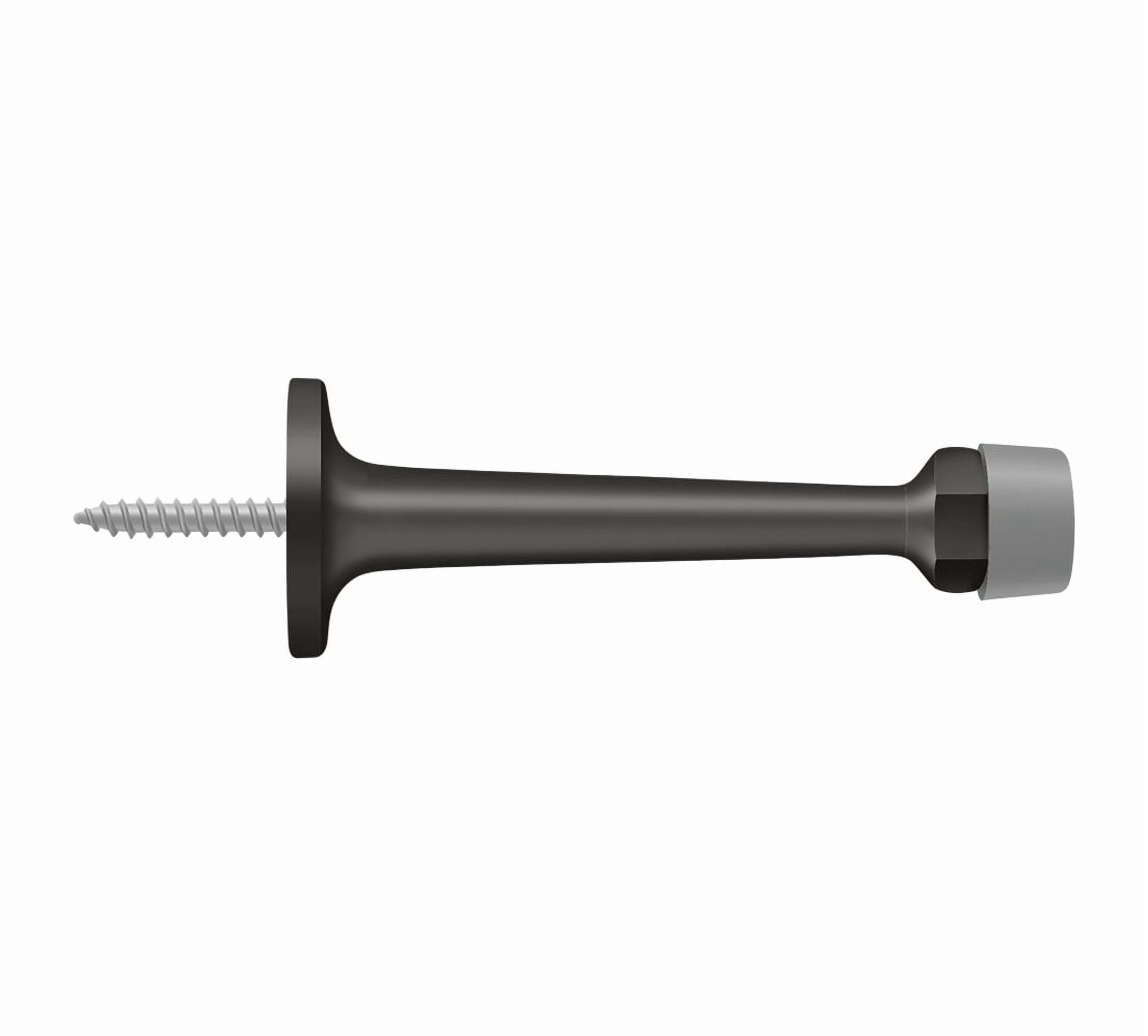 Deltana BDS30U10B 3-1/4" Baseboard Door Bumper; Solid Brass; Oil Rubbed Bronze Finish