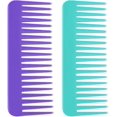 thumbnail image 1 of KAIYANG peines desenredantes, peine de dientes anchos para cabello rizado, húmedo y seco, sin mango, 1 of 5