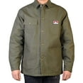 thumbnail image 3 of Ben Davis Mens Heavyweight Original Snap Button Front Jacket 398 Navy 5XL, 3 of 3