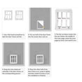 thumbnail image 4 of Puerta De Pantalla De Gato, Puerta De Pantalla De Bloqueable Transparente Engrosada Resistente Para Suministros De Mascotas, 4 of 7