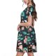 thumbnail image 2 of Easygdp Rottweiler para Vestido Transpirable de Mujer, Vestido Suelto de Manga Corta con Pliegues y Bolsillos para el Verano, 2 of 6
