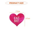 thumbnail image 2 of 12 pares de cubiertas para pezones, pasta para el pecho con forma de corazón, palabras impresas, cubiertas para pezones desechables sexis para mujer, 2 of 5