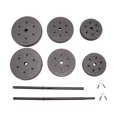 thumbnail image 3 of CAP Barbell 100lb Vinyl Standard Weight Set, 3 of 4