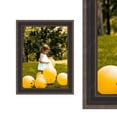 thumbnail image 2 of Antique Black Ornate Picture Frame With Scoop, 2 of 7