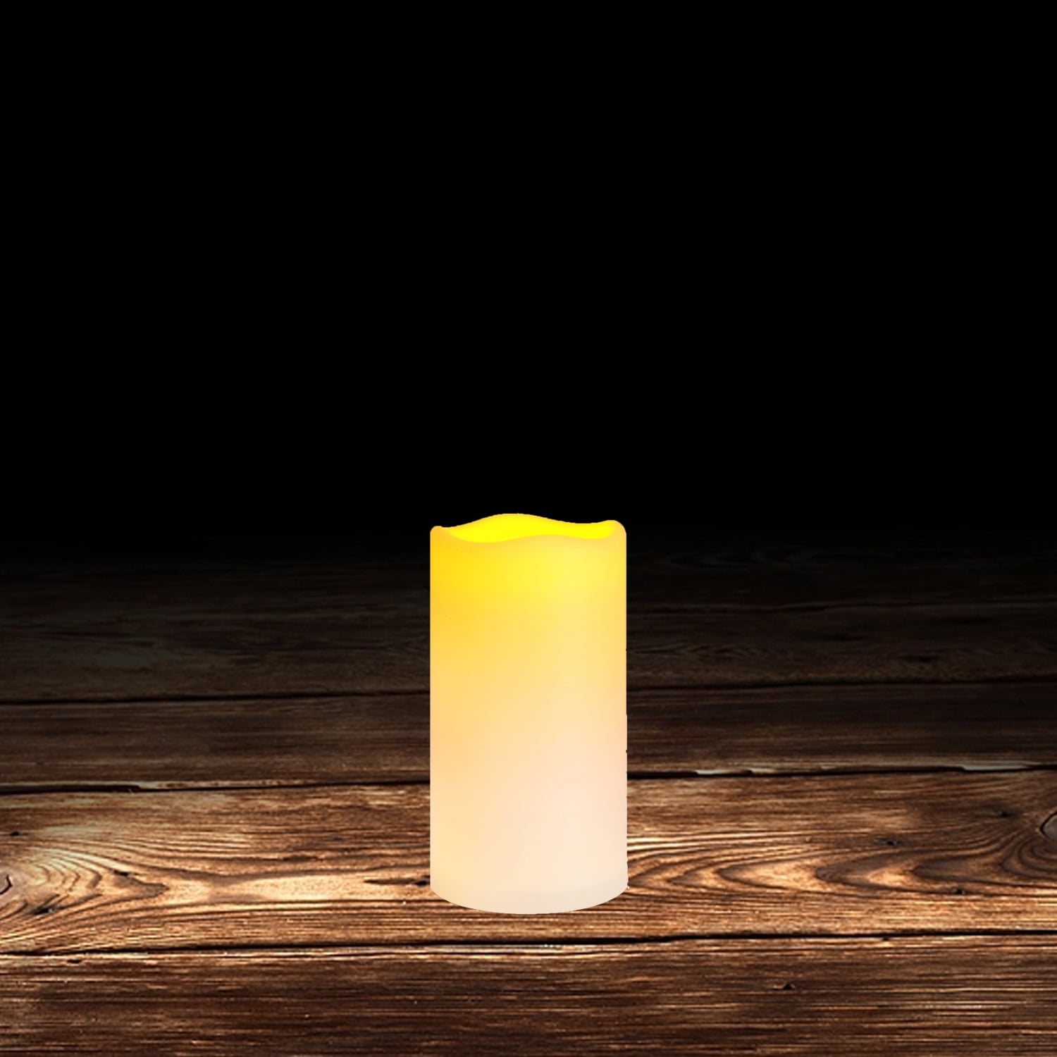 Waterproof Outdoor Flameless Candles, LED Pillar Candles with Timers