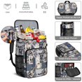 thumbnail image 5 of Travel Cooler Bag - Pioneer Flower Camping Beer Cooler Backpack with Bottle Opener- Waterproof Insulated Picnic Backpacks - Cooler Bag for Beach, 5 of 6