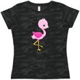 thumbnail image 3 of Inktastic Cute Flamingo, Baby Flamingo, Pink Flamingo, Bird Women's T-Shirt, 3 of 5