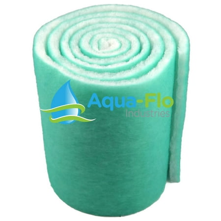 Aqua-Flo 12" x 72" (6 Feet) Long x 1" Thick (Green/White) Pond