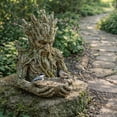 thumbnail image 6 of The Quiet Offering A Tree-Integrated Outdoor Ancient Bird Feeder Sculpture, Waterproof Tree-Mounted Resin Bird Feeder, Forest Guardian Style Garden Yard Art Decor for Backyard Wildlife, A, 6 of 7