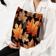 thumbnail image 6 of Thanksgiving Leaves Velvet Throw Covers Pillows with Unique Patterns - Set of 2 Decorative Pillow Inserts in 16x16, 18x18, 20x20 Inches for Home Decor and More, 6 of 6