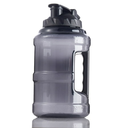 

TALENT 2.5 L Lightweight Bpa Free Plastic Gym Sports Water Bottle Outdoor Camping Hydrate Container Training Drinking Water Jug With Flip Up Cap(Black)