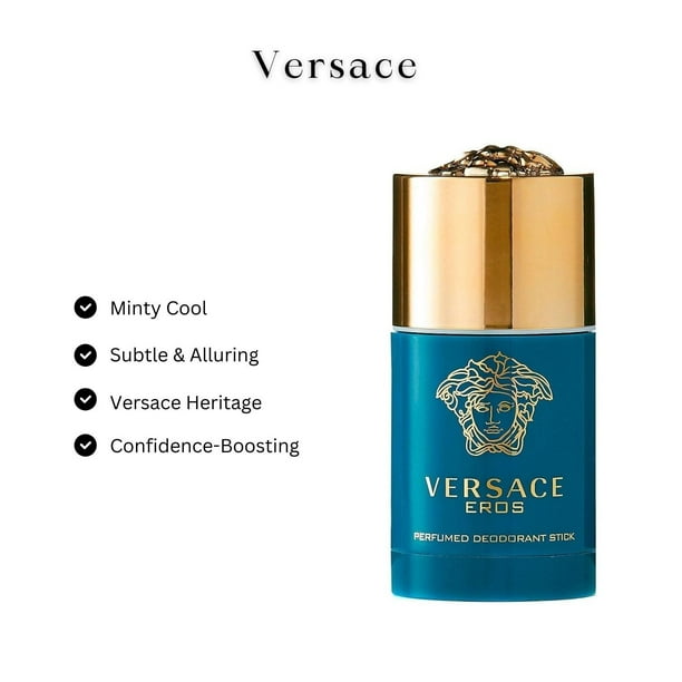 Versace Eros Deodorant Stick By Versace Walmart