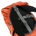thumbnail image 4 of Uxcell 15-25L Waterproof Backpack Rain Cover with Reflective Strap XS Orange, 4 of 6