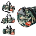 thumbnail image 3 of Fish Sports Bag: Soccer, Weekender, Swim - Size 17.7 Inches with Interior Zipper Pocket, Large Capacity, 3 of 6