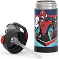 thumbnail image 4 of Thermos Stainless Steel Funtainer Water Bottle with Straw, Red Spider-Man, 12 Fluid Ounces, 4 of 4