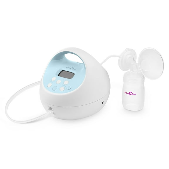 Spectra Baby USA S1 Plus Breast Pump Double/Single Light Electric Rechargeable Battery Blue SPS100