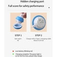 thumbnail image 4 of Interactive Automatic Dog Ball with Rope for Small Dogs, Rechargeable Blue Tug Toy, 4 of 6