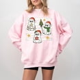thumbnail image 3 of Christmas Ghost Sweatshirt, Cute Holiday Ghost Shirt, Retro Christmas Ghosts Sweatshirt, Spooky Christmas Sweatshirt, 3 of 6