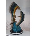 thumbnail image 6 of Nifao Two Sailfish fish Bronze Statue – Home Decor Sculpture, 20"L x 16"W x 34"H, 6 of 9