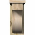 thumbnail image 2 of 6"W x 14"D x 14"H Del Monte Rough Sawn Corbel w/Backplate, Douglas Fir, 2 of 9