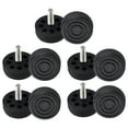 thumbnail image 2 of Adjustable height foot, plastic base, 10 Pack Screw in, 2 of 10