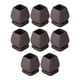 thumbnail image 4 of 8x Fundas para patas de silla Protectores de suelo para patas de silla Almohadilla de fieltro para muebles Pata de mueble Cuadrado 27 a 35mm, 4 of 9