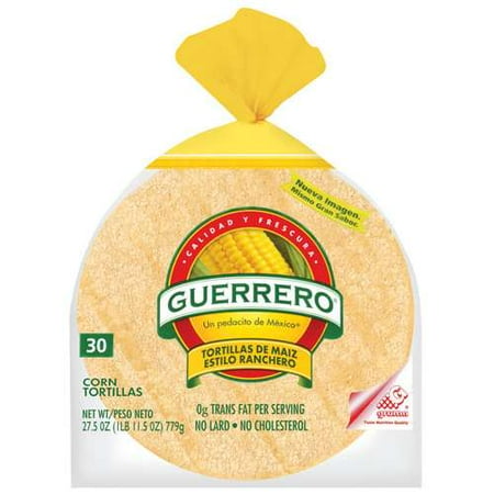 El Comal White Corn Ranchera Tortillas 30ct