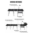 thumbnail image 4 of WESTTUNE Table Tactique IGT de Camping avec Accessoires, Légère, Multifonctionnelle, Pliante, en Alliage d'Aluminium, Table d'Extérieur, Plateau Carré IGT Réglable, 4 of 6