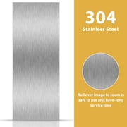 10 Inch Stainless Steel Metal Cake Scraper Large Double Sided Patterned Stripe Edge Smoother Scraper Cake Decorating Comb Cake Pastry Cutter for Home Kitchen Mousse Butter Cream Cake Decor (1 Piece)