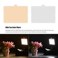 thumbnail image 4 of Bicolor Professional Dimmable ultra Alta Potencia Video LED Luz 5600K Fotografía Luz de Relleno 160 Beads LED CRI 95+ Con Filtros de Color para La, 4 of 7