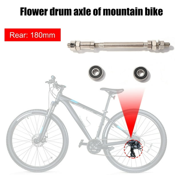 Mountain bike rear wheel spindle hot sale