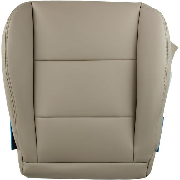 Driver Side Leather Bottom Perforated Artificial Seat Covers Fit for 1998-2007 Land Cruiser Tan