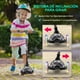 thumbnail image 2 of Monopatin Scooter para Niños de 2 a 5 Años Hurtle, 3 Ruedas con Luces LED, Mini Kickboard con Freno, Manillar Ajustable de 63 cm a 71 cm, Antideslizante, Patin del Diablo, Arbol, 2 of 7