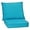Blue, variant on ZOPan Patio Cushion Set, Outdoor Chair Seat Pads w/Non-Slip Rope Belts, Detachable Patio Furniture Cushions, Thick Seat Cushion & Back Cushion for Living Room Floor Sofa Patio Garden Chair (Brown)