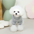 thumbnail image 5 of Small Dog Pajamas Winter Warm Fleece Puppy Sweater pjs Doggie 4 Legs Clothes Outfit Cat Clothing, 5 of 7