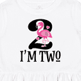thumbnail image 4 of Inktastic 2nd Birthday Party Girls Flamingo Girls Toddler Dress, 4 of 5