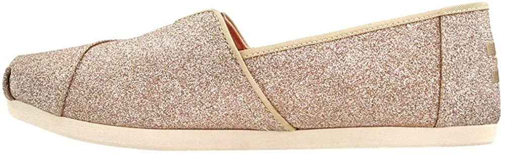 toms classic rose gold glimmer women's