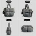 thumbnail image 4 of Kukuzhu Puffer Tote Bag, Small Puffy Bags for Women Lightweight Down-Filled Crossbody Quilted Tote Bag Shoulder Handbags Purse, 4 of 7