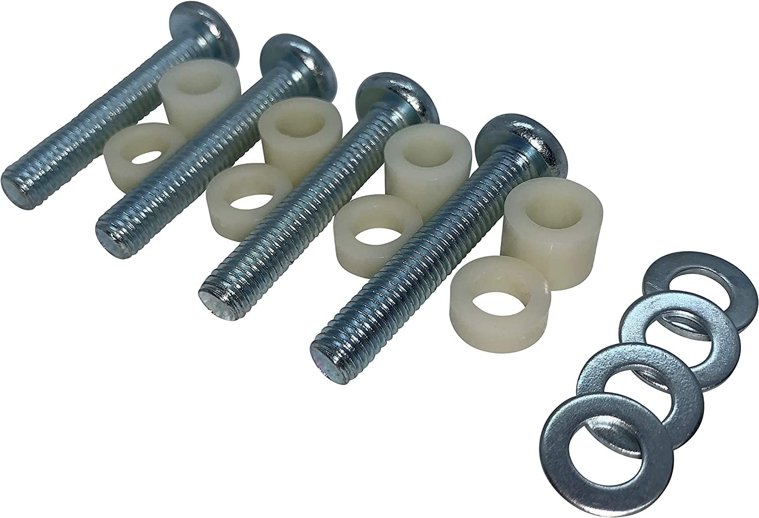 M8 Screws for Samsung TV M8x45mm TV Mounting Bolts Screws with ABS Spacers