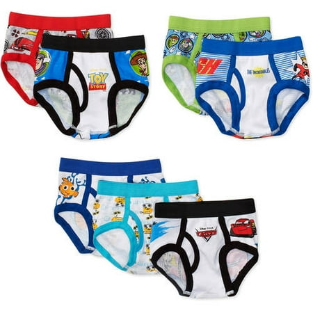 Disney Toddler Boy Pixar Favorite Characters Underwear, 7-Pack