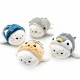 thumbnail image 2 of LLavero de peluche de Tigre y pingüino para mujer, colgante de dibujos animados creativos, decoración bonita, regalo de cumpleaños Fivean unisex, 2 of 2