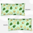 thumbnail image 3 of Bingfone Avocado Printed Pillowcase 20x36 inches - Standard Pillow Cases with Envelope Closure,Gifts for Women Men, 3 of 9