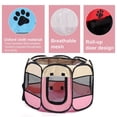 thumbnail image 1 of Portable Foldable Waterproof Pet playpen Open-Air Oxford Air Mesh Playpen and Exercise Pen Tent House Playground for Dogs and Cats Small, 1 of 5