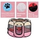 thumbnail image 1 of Portable Foldable Waterproof Pet playpen Open-Air Oxford Air Mesh Playpen and Exercise Pen Tent House Playground for Dogs and Cats Small, 1 of 5