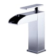 thumbnail image 2 of ALFI Brand AB1598-PC Robinet de Salle de Bain à Cascade Simple Trou - Chrome Poli, 2 of 6
